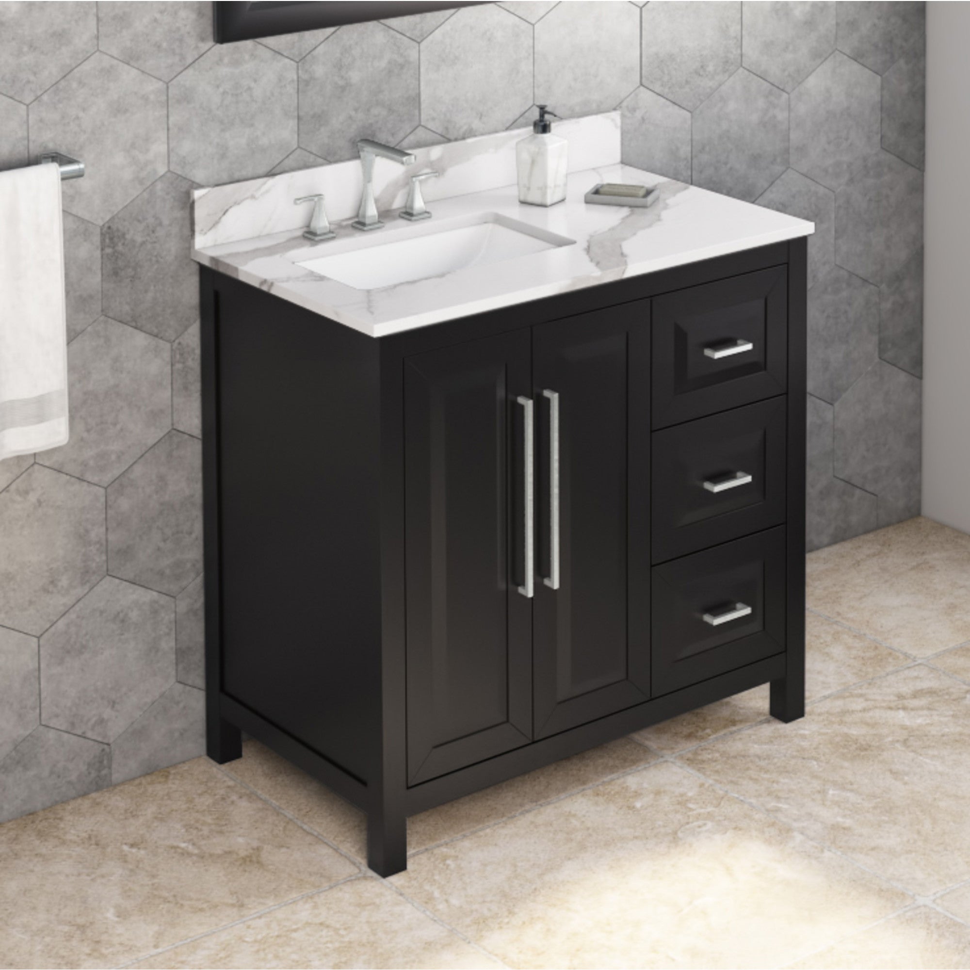 Jeffrey Alexander 36" Cade Vanity Set