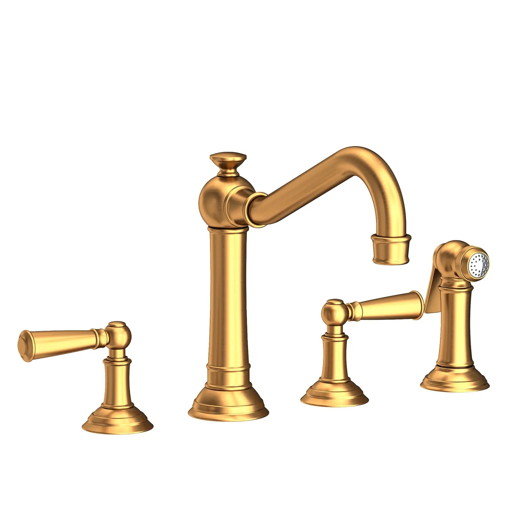 Newport Brass Jacobean Kitchen Faucet with Side Spray by Newport Brass