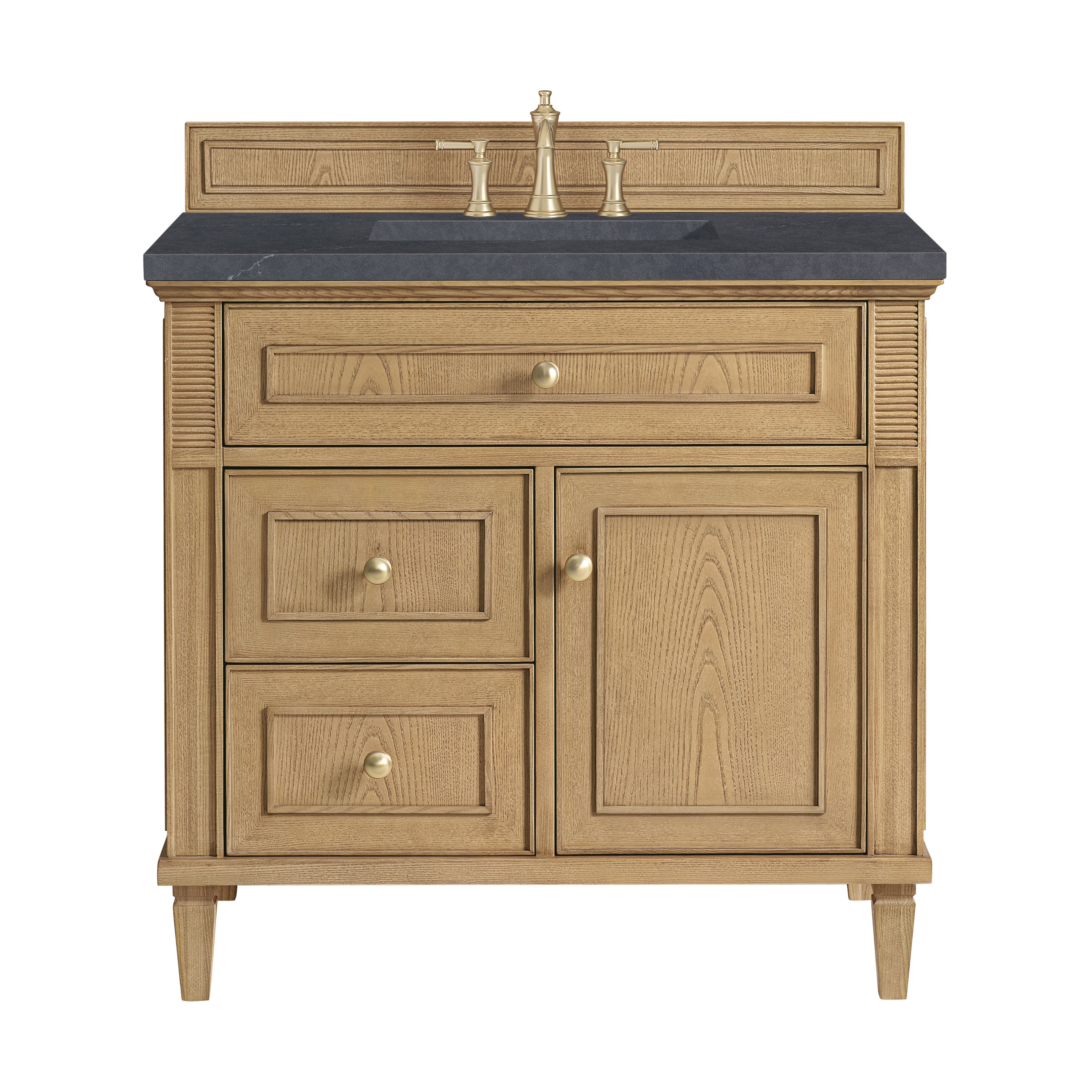 James Martin Vanities Lorelai 36" Single Vanity - Light Natural Oak
