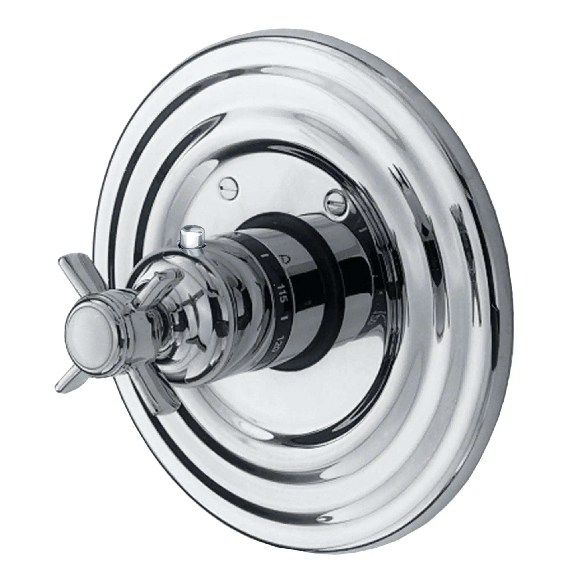 polished chrome trim plate