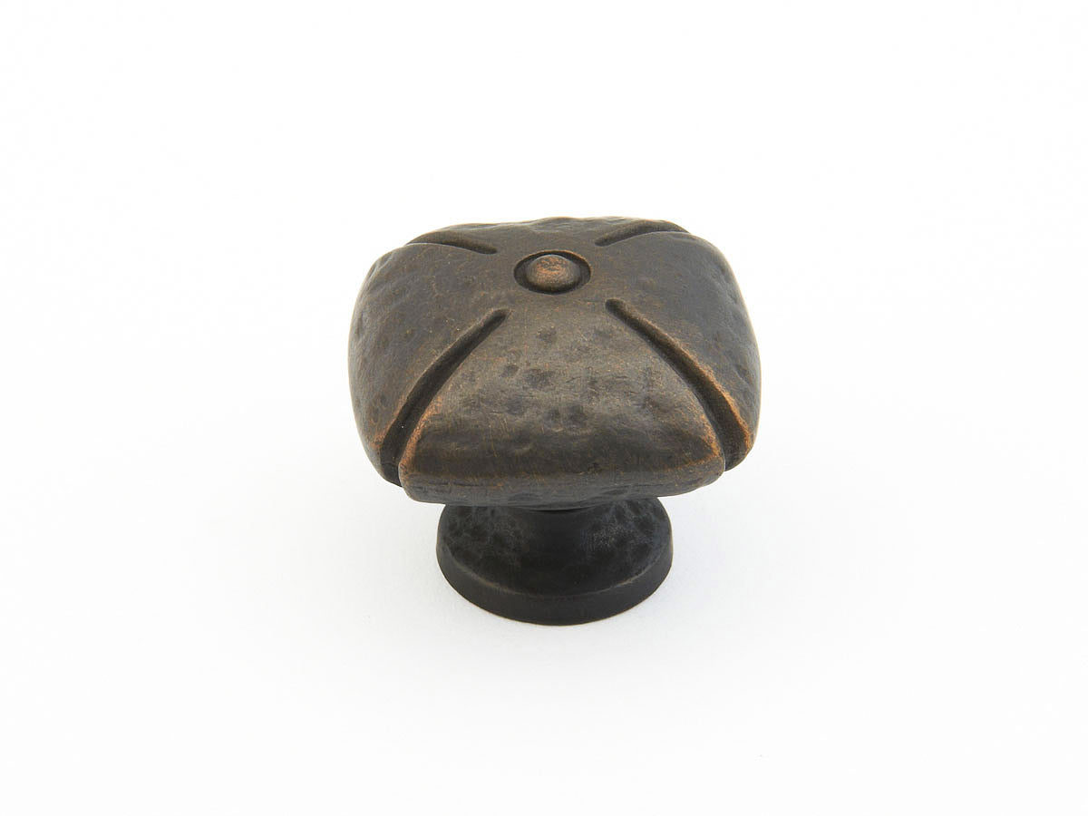 ancient bronze cabinet knob
