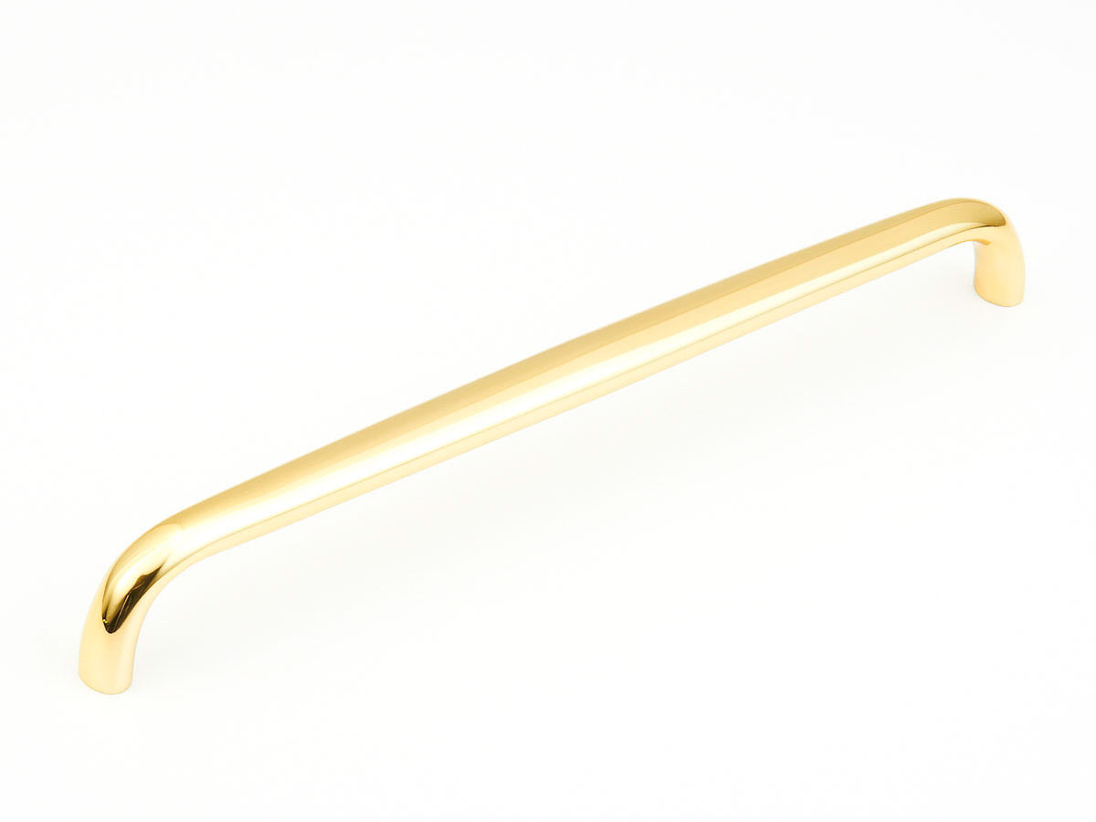 polished brass appliance pull