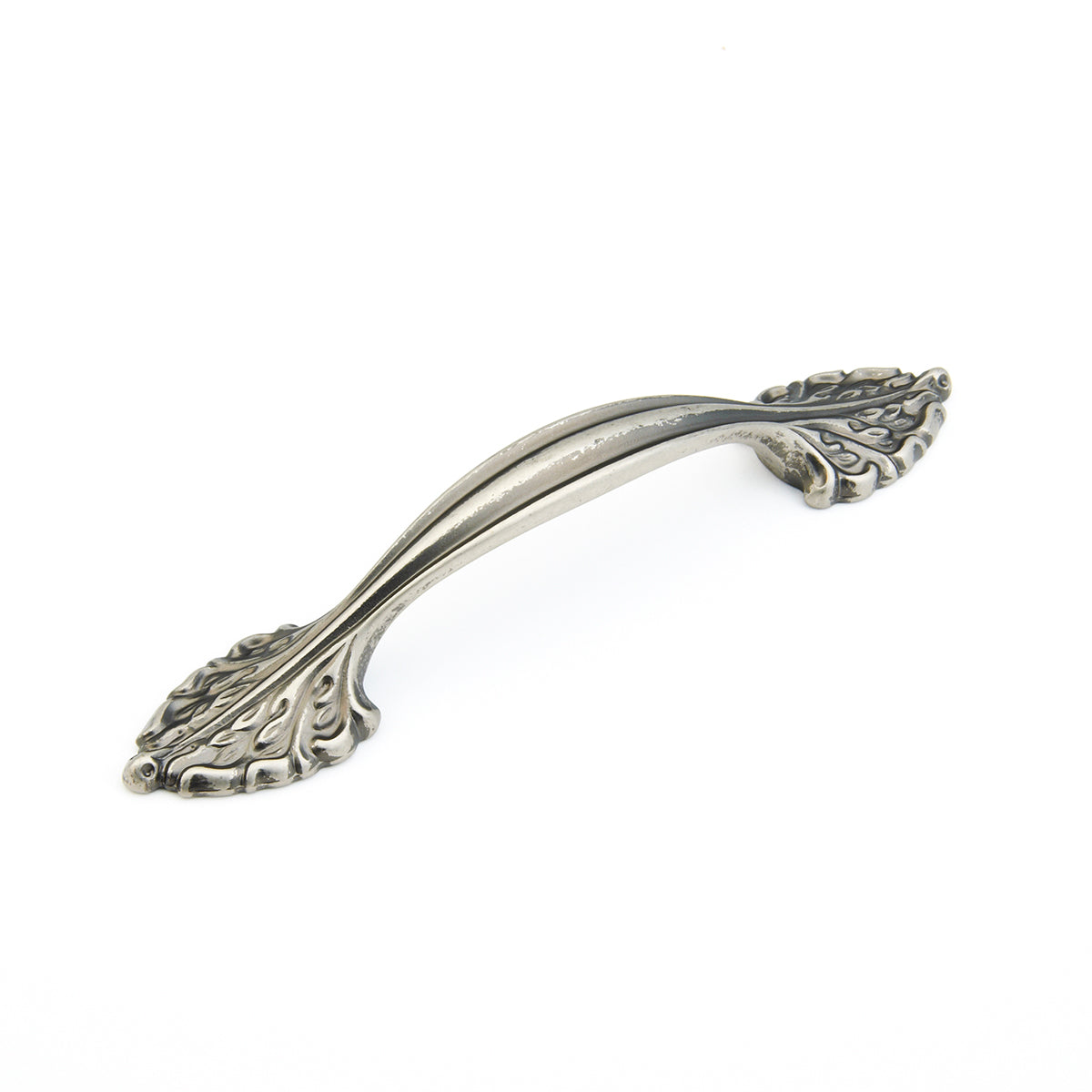 corinthian silver cabinet pull