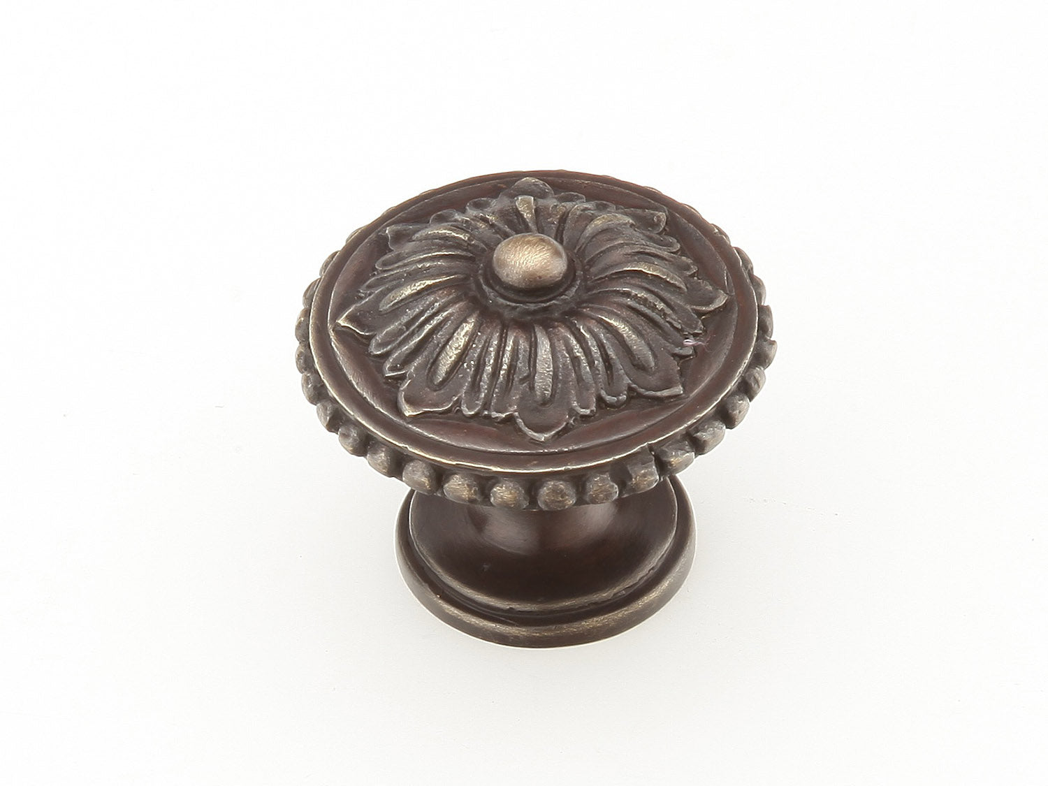 dark antique bronze cabinet knob