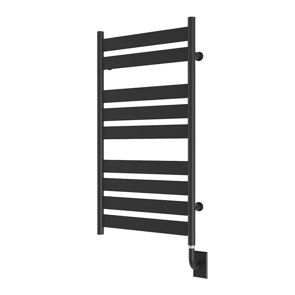 Matte black towel Warmer