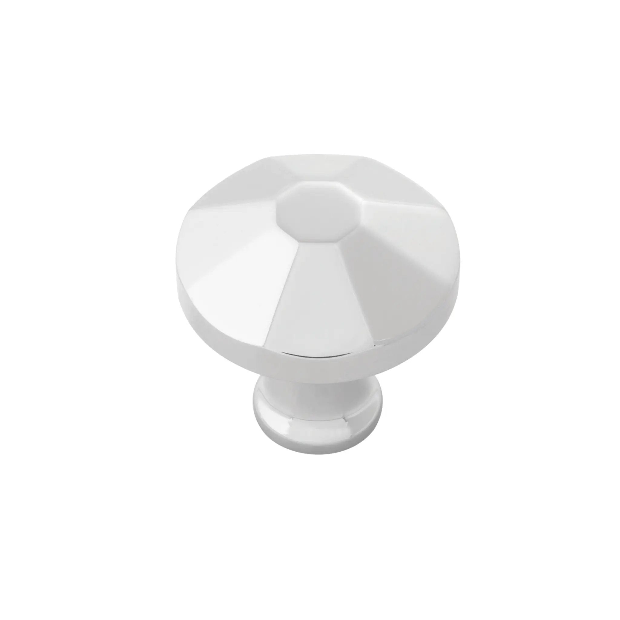 polished nickel knob