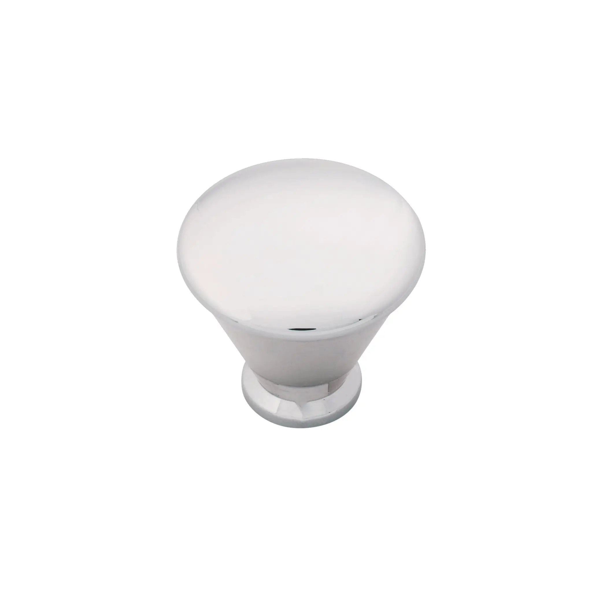 polished nickel knob