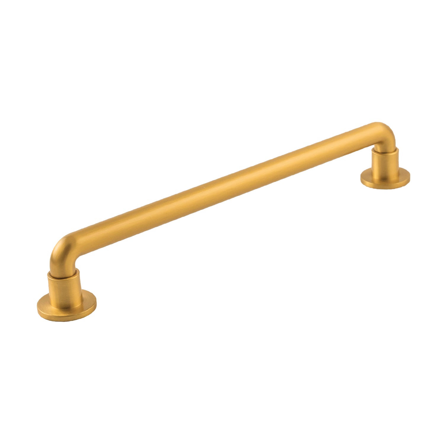 brushed golden brass pull
