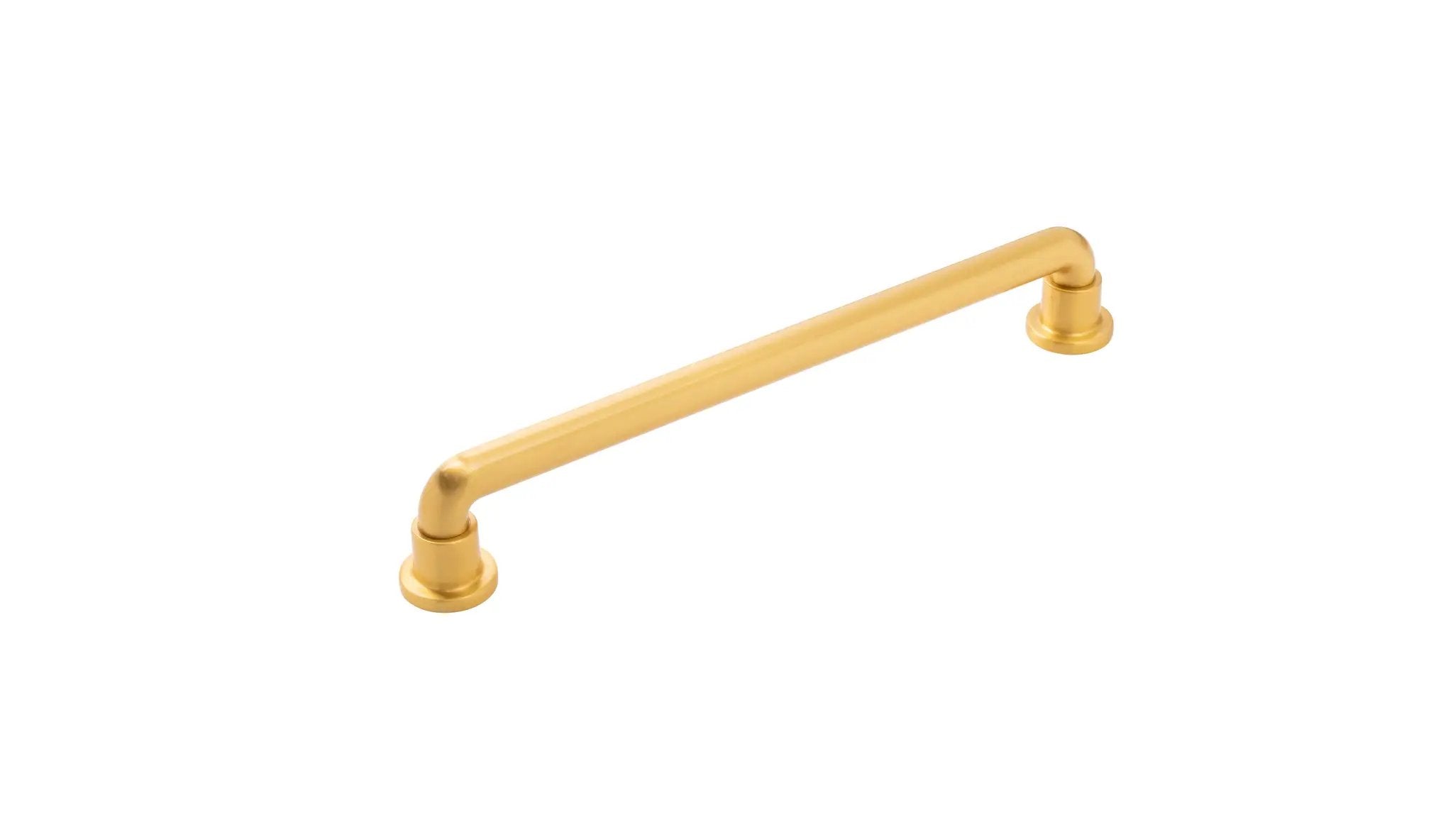 brushed golden brass pull