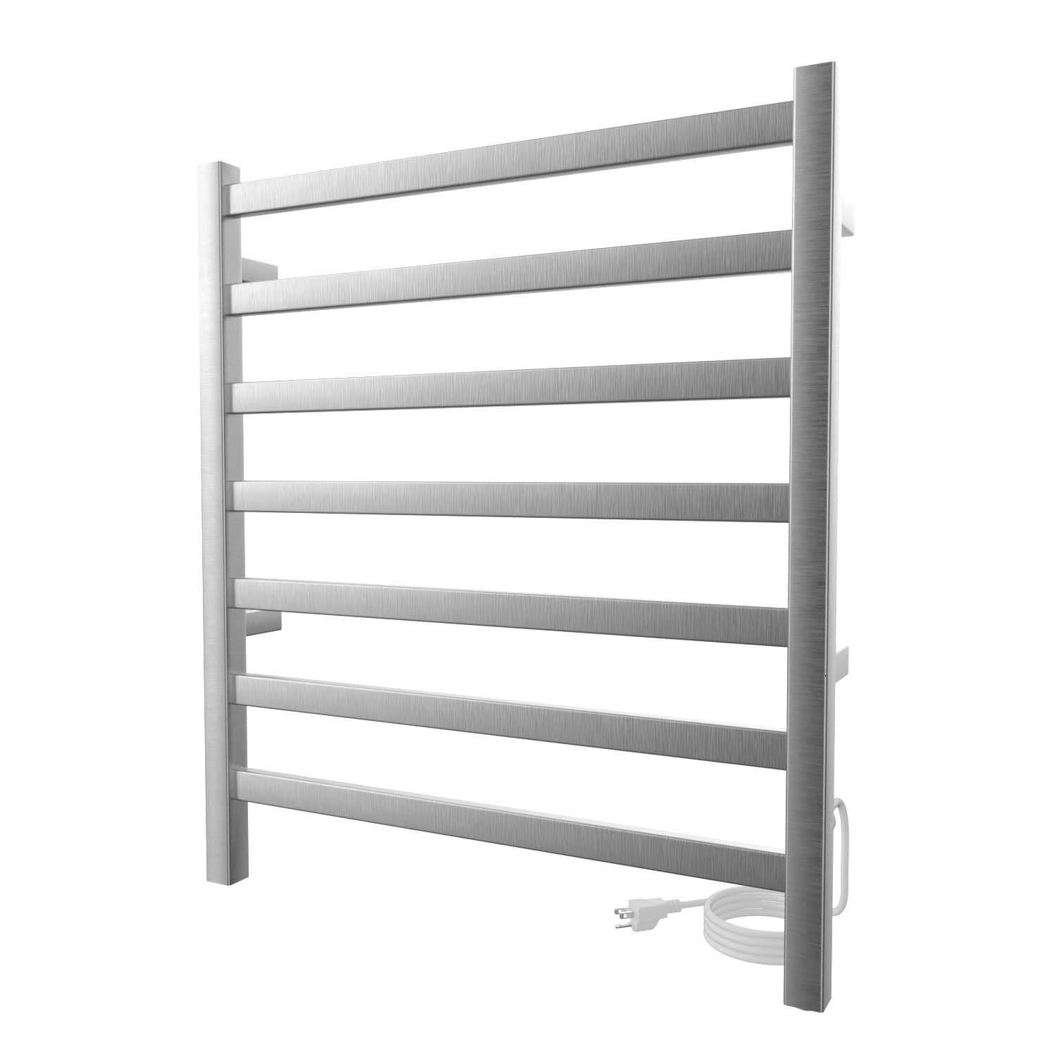 Brushed nickel towel Warmer