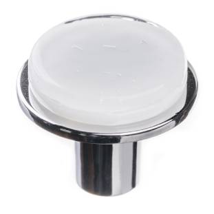 chrome round knob