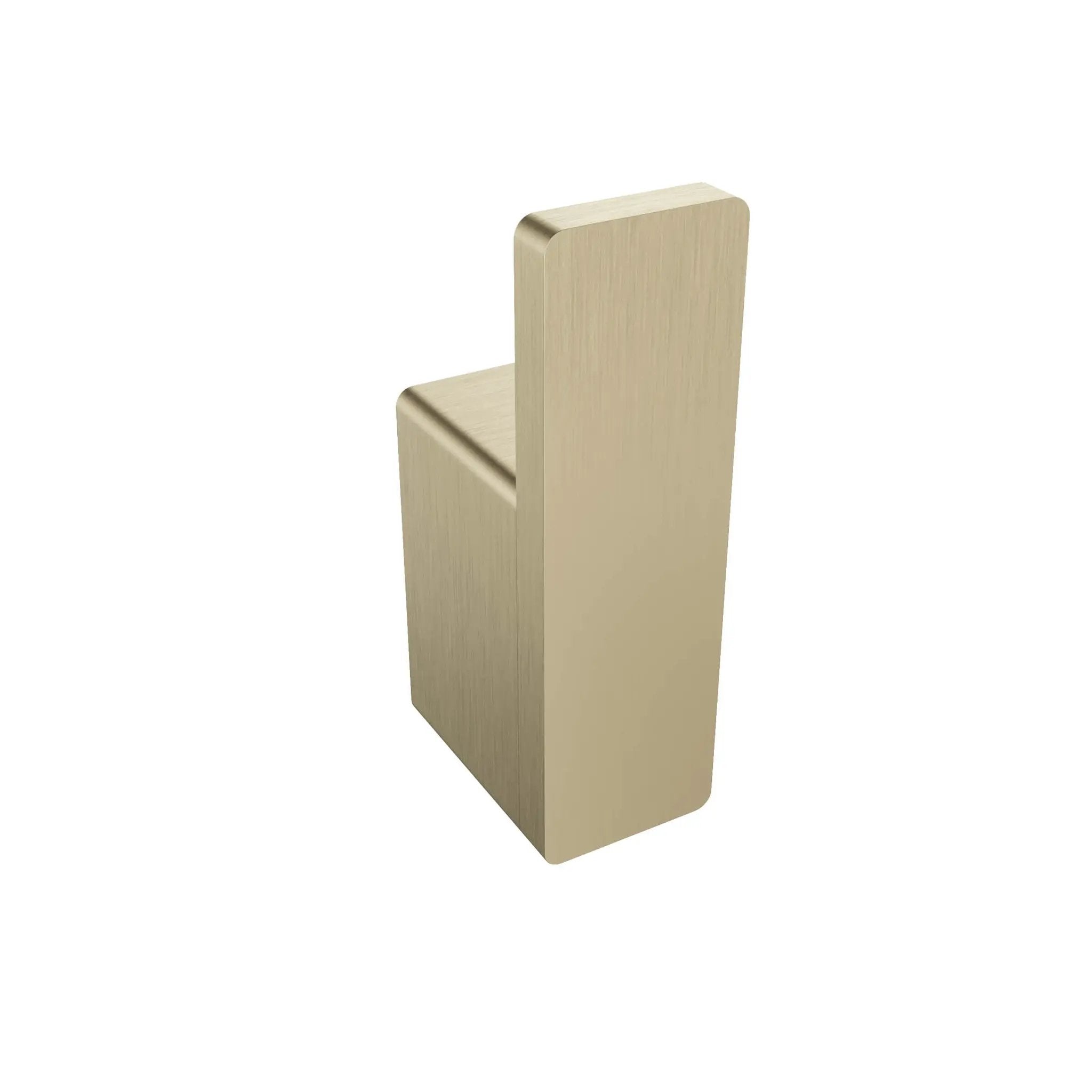 Brushed gold light towel Hook