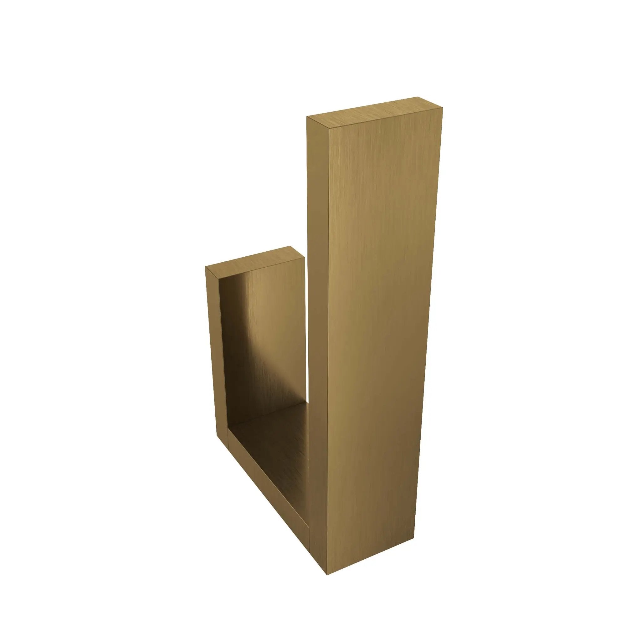 Brushed gold dark paper Holder