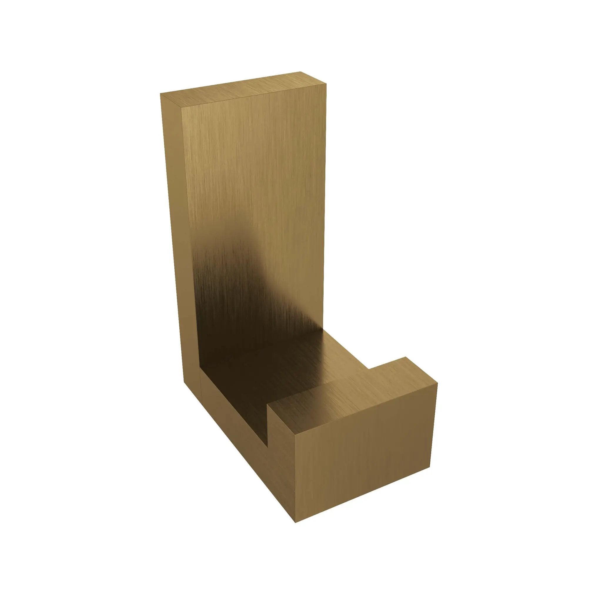 Brushed gold dark towel Hook