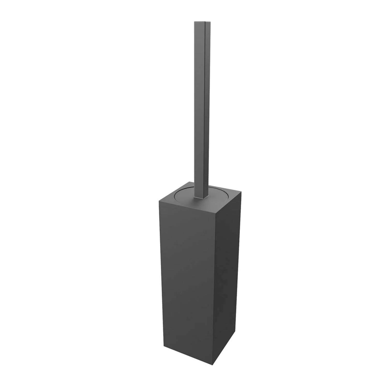 Matte black toilet Brush