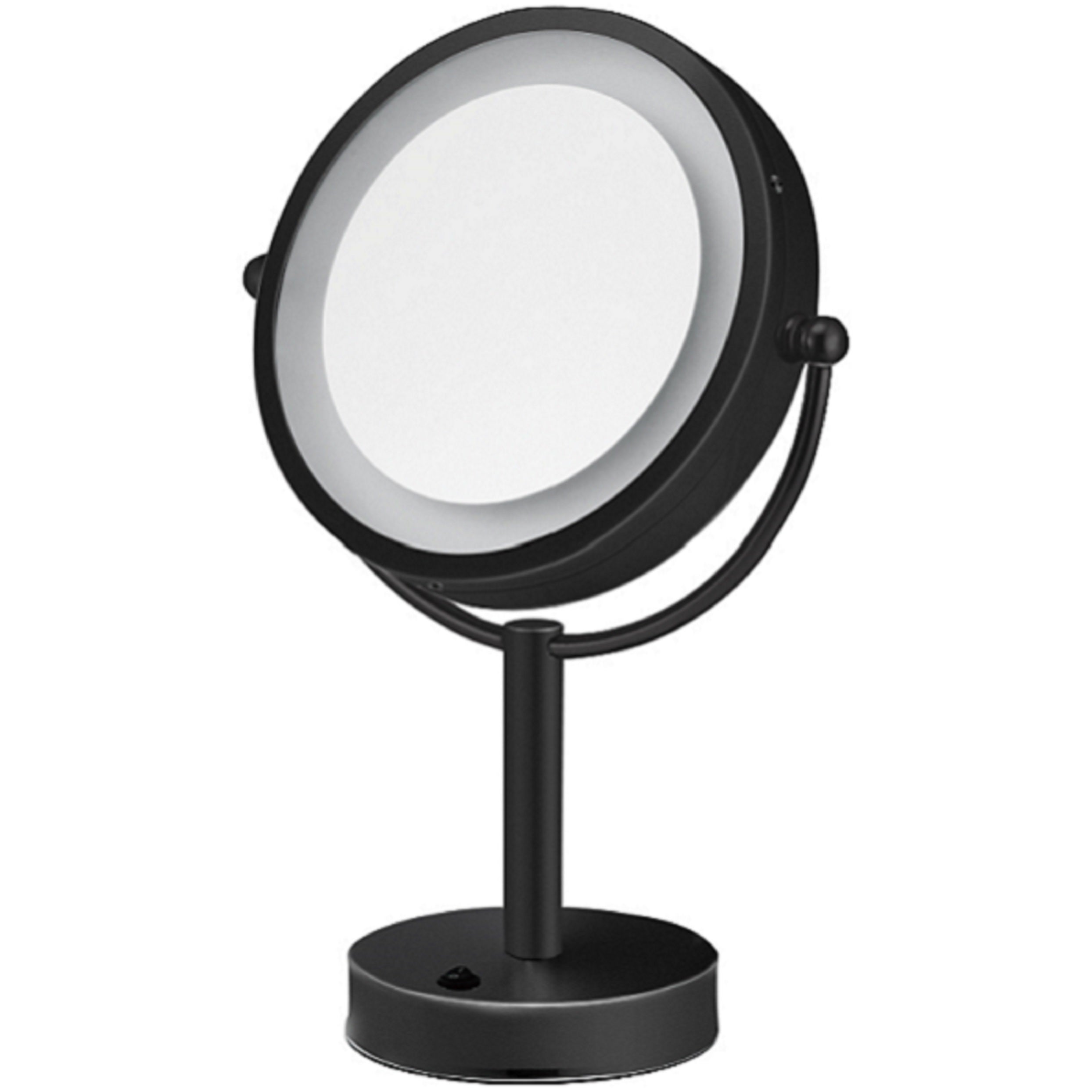 Matte black standing Mirror